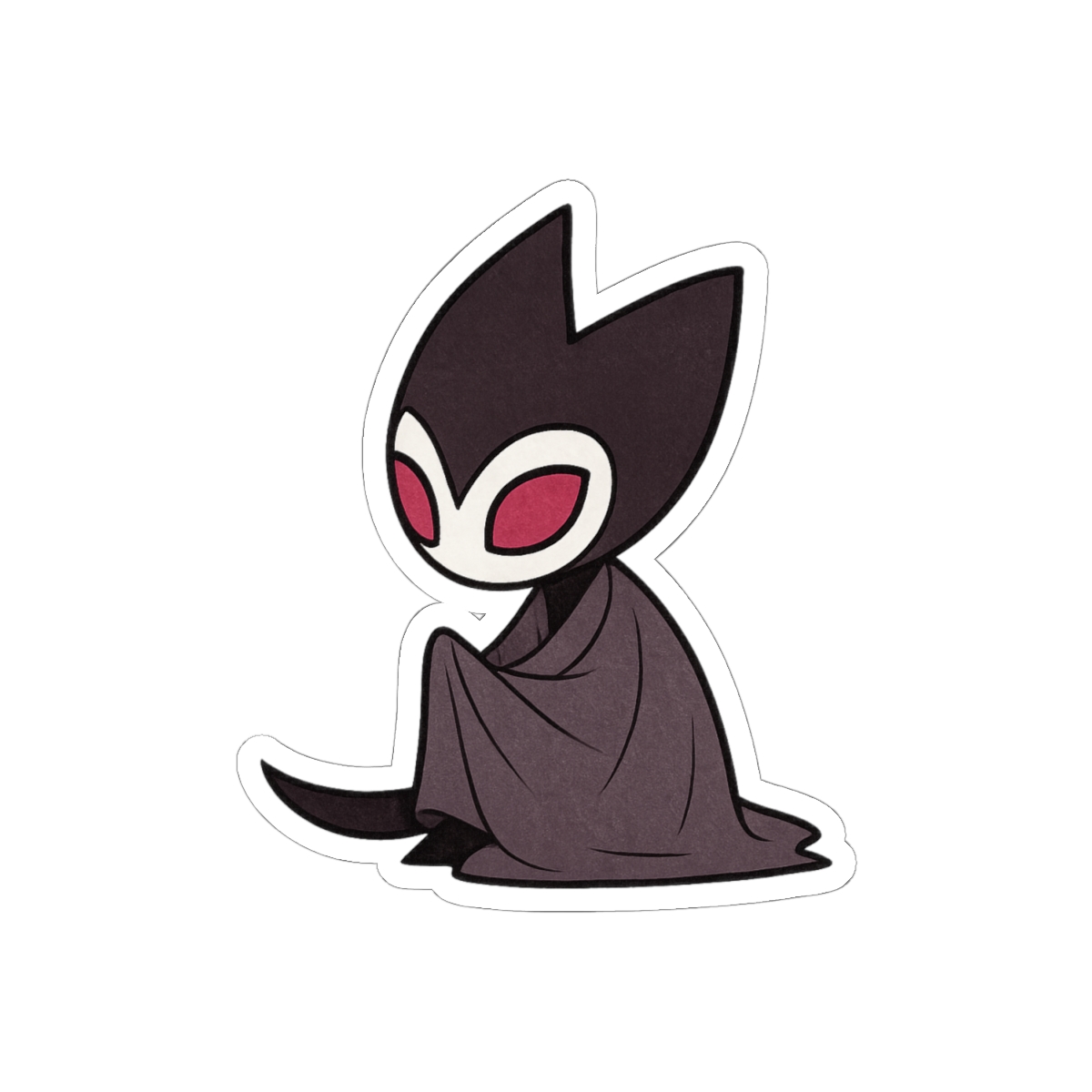 Hollow Knight Grimm Sticker | Epic Nightmare King Vinyl Decal - alternate angle 1, merchandise