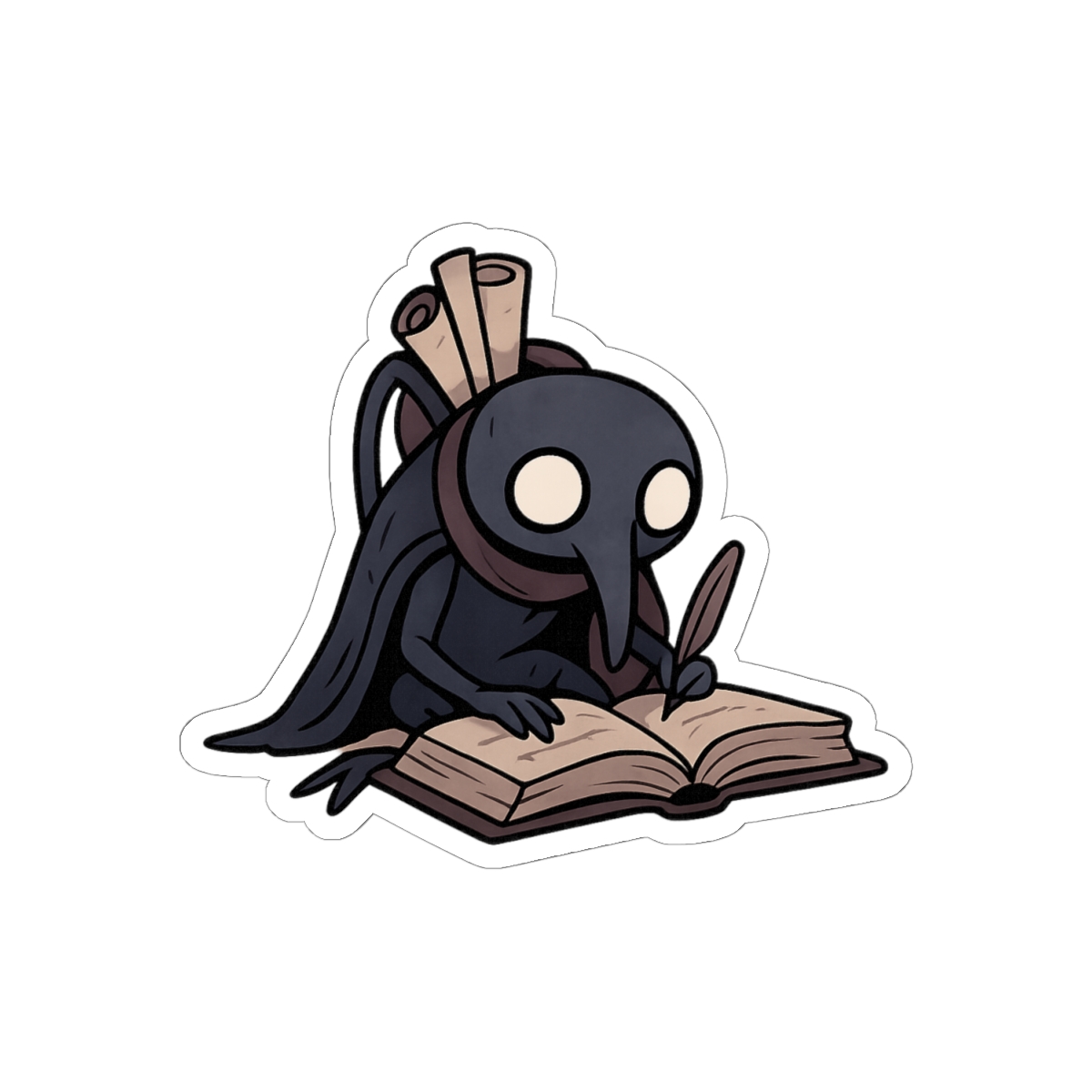 Cornifer Hollow Knight Sticker | Cute Bug Cartographer Vinyl Decal