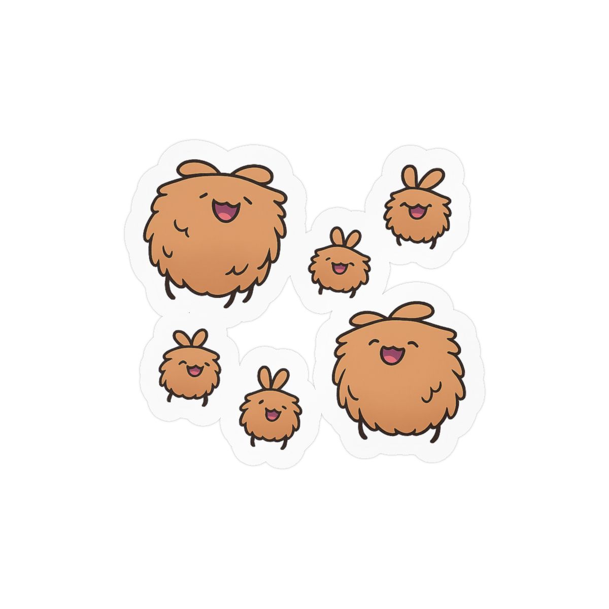 Silksong Fleas Sticker | Cute Gaming Vinyl Decal - alternate angle 3, merchandise
