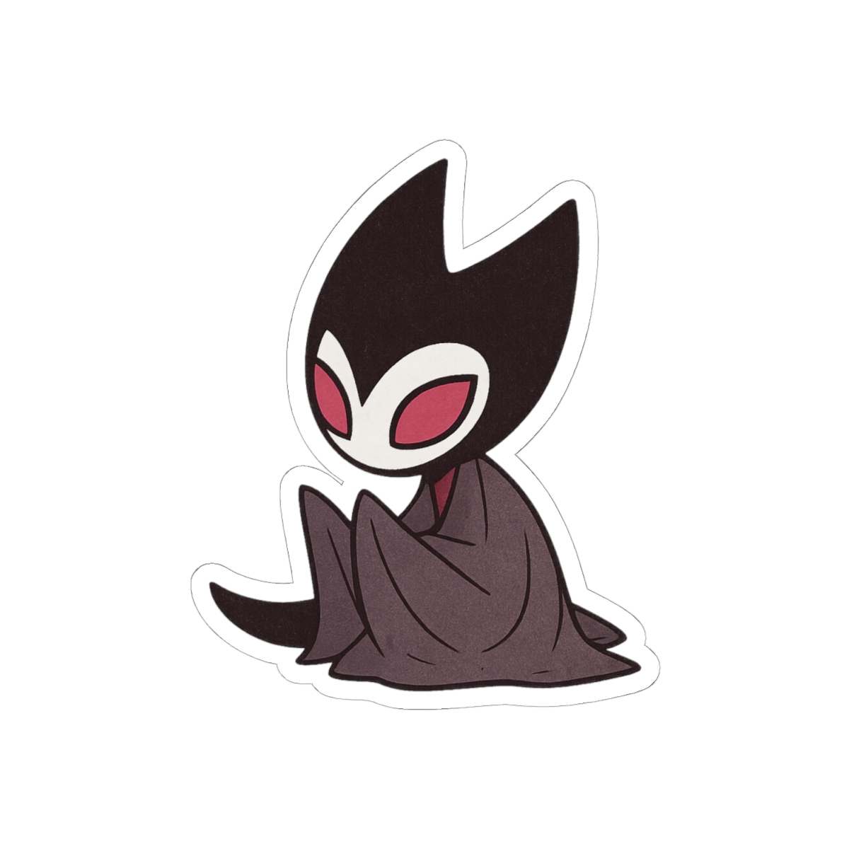 Hollow Knight Grimm Sticker | Fiery Nightmare King Vinyl Decal