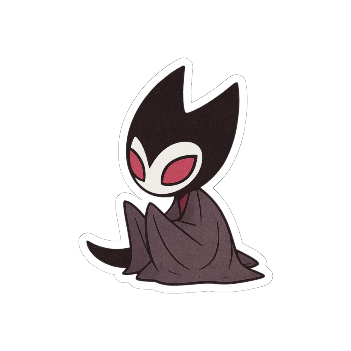 Hollow Knight Grimm Sticker | Fiery Nightmare King Vinyl Decal