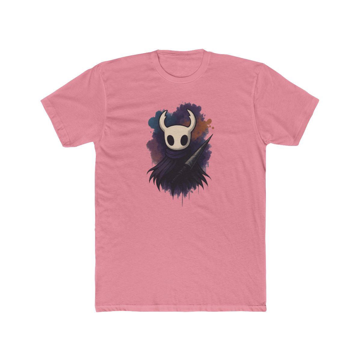 Hollow Knight Ghost Color Splatter T-Shirt - alternate angle 3, merchandise