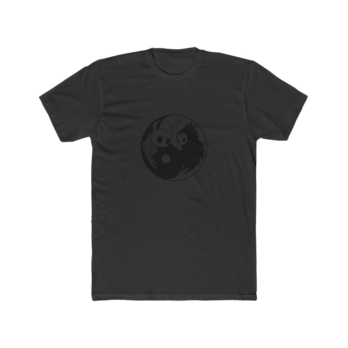 Hollow Knight Yin Yang Duality Minimalist T-Shirt - alternate angle 5, merchandise