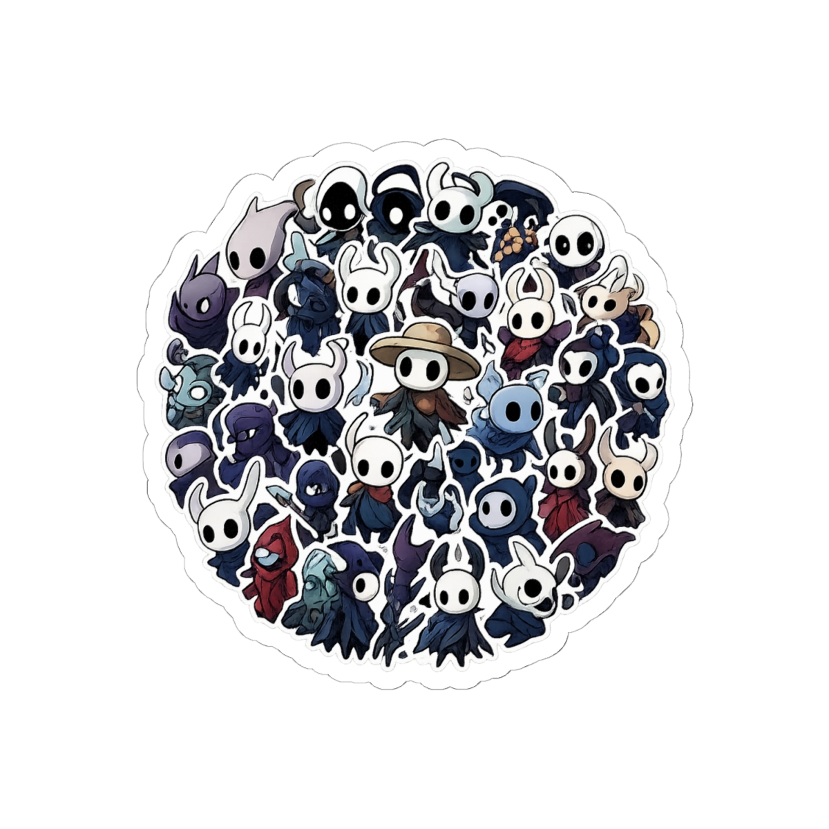 Hollow Knight Sticker Pack | Cute Cartoon Game Vinyl Decals - Official Stickers merchandise