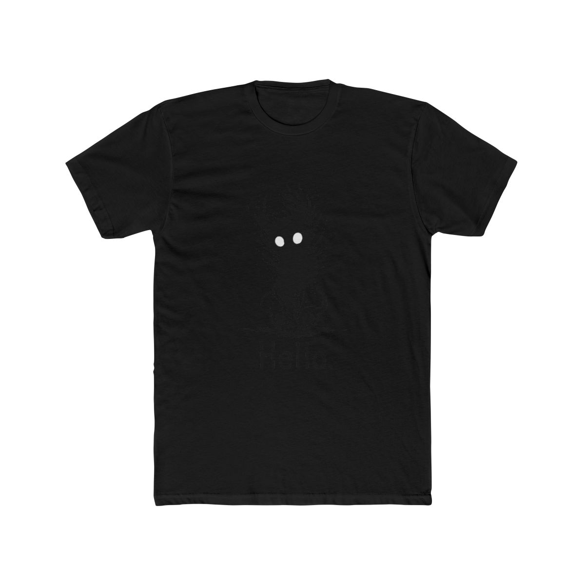 Surreal Ink Monster Hello Graphic T Shirt