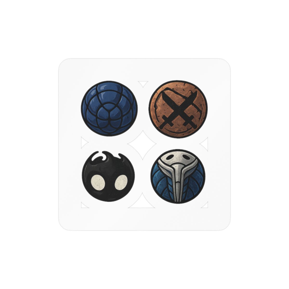 Hallownest Nail Knight Pack | Hollow Knight Stickers, Gaming Vinyl, Gamer Gift - Official Stickers merchandise