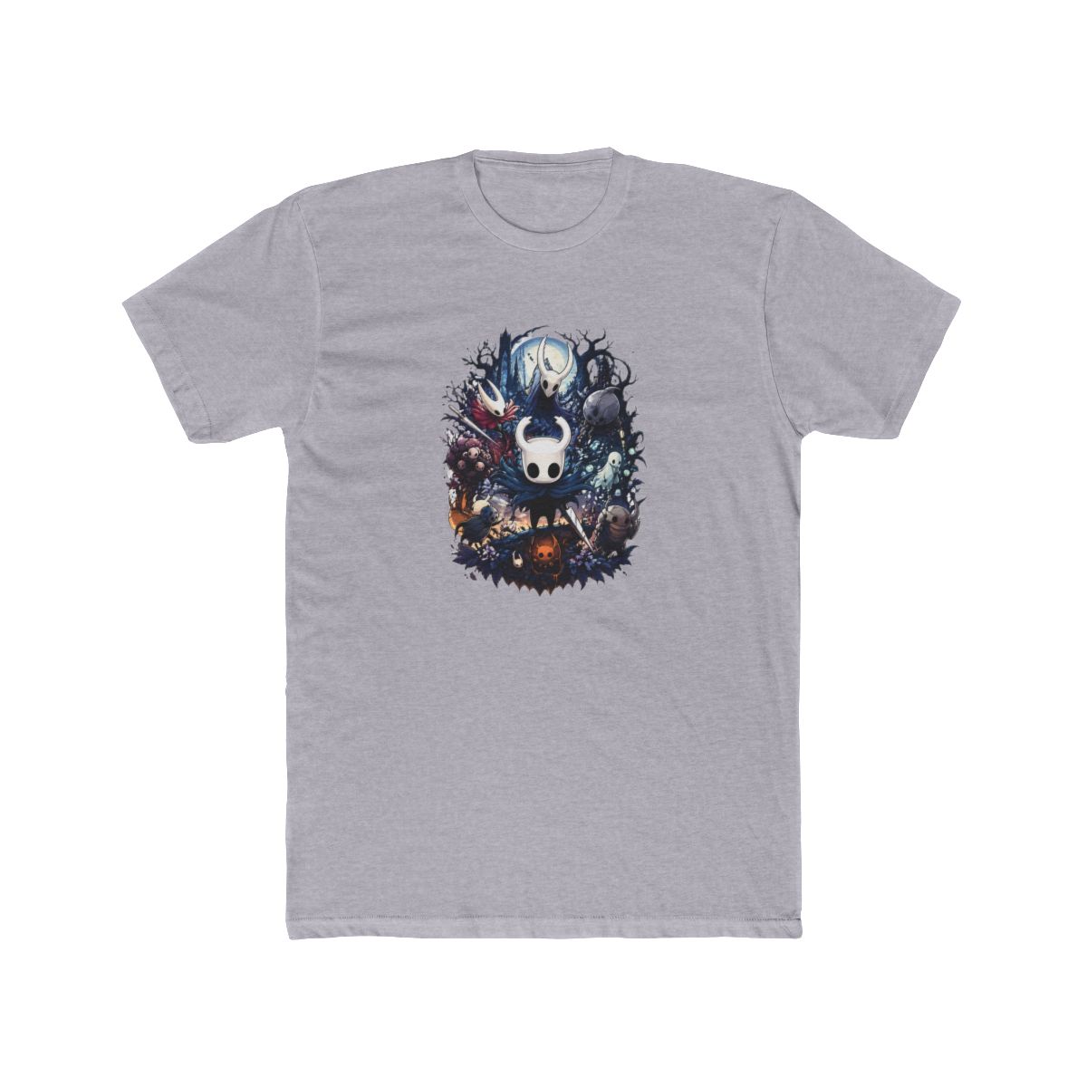 Hollow Knight Ghost Graffitti Colorful Graphic Col T Shirt - alternate angle 4, merchandise