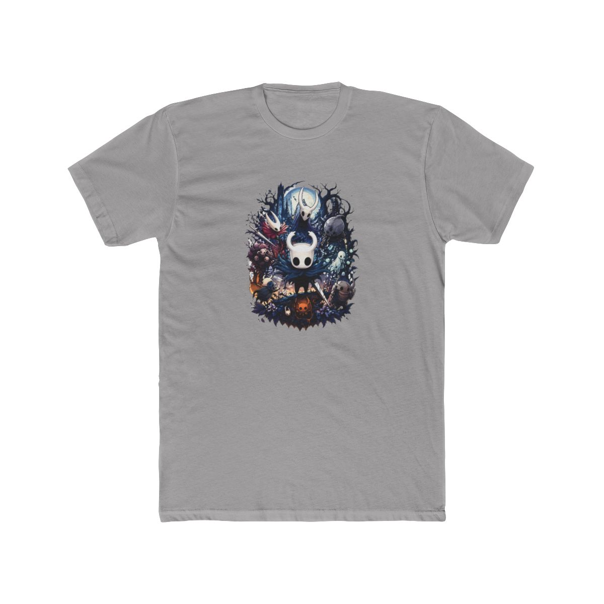 Hollow Knight Ghost Graffitti Colorful Graphic Col T Shirt - alternate angle 5, merchandise