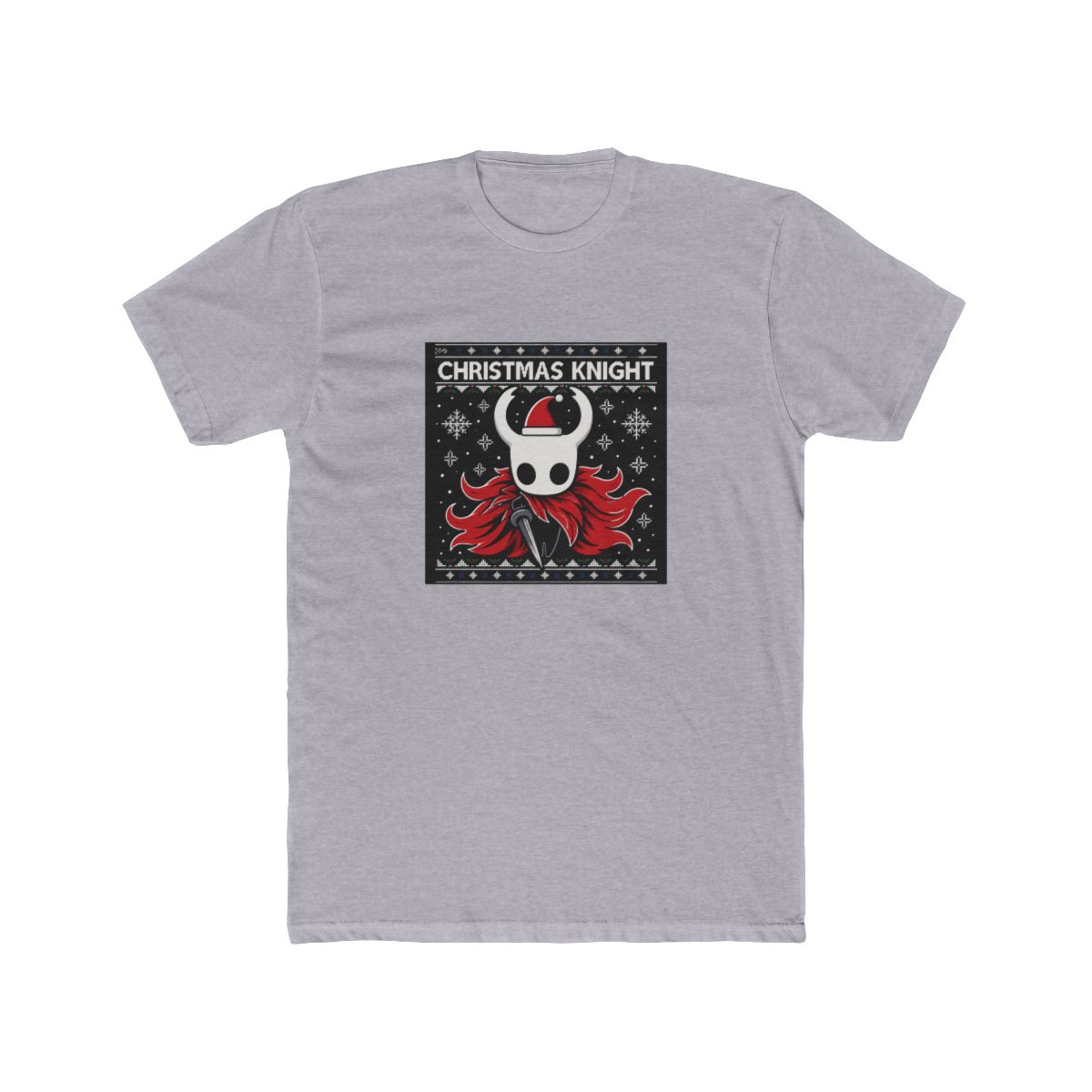 Christmas Hollow Knight Knit T Shirt - alternate angle 5, merchandise