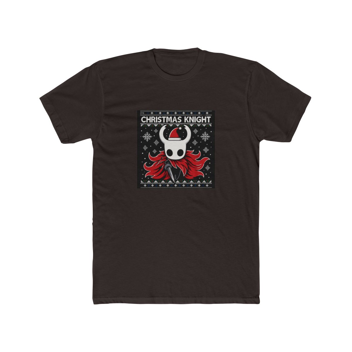 Christmas Hollow Knight Knit T Shirt - alternate angle 4, merchandise