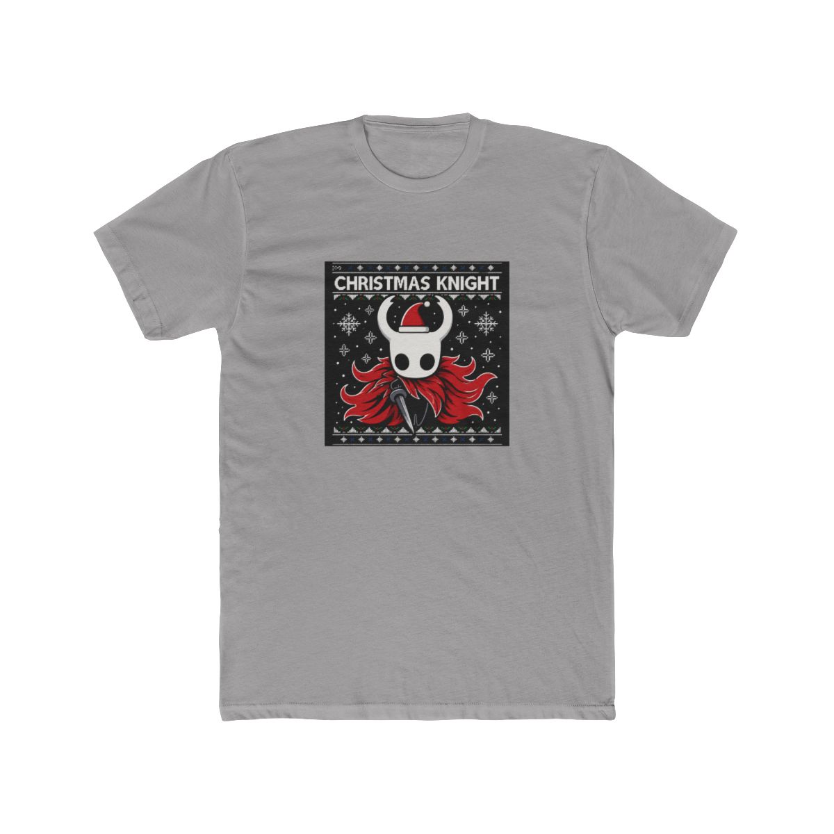 Christmas Hollow Knight Knit T Shirt - alternate angle 3, merchandise