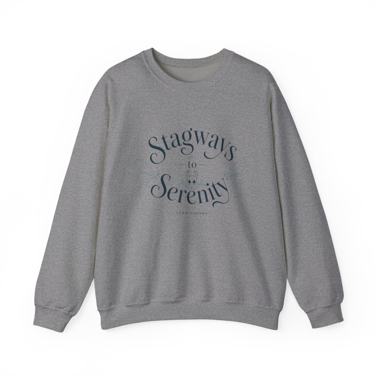 Hollow Knight "Stagways to Serenity" Crewneck - alternate angle 2, merchandise
