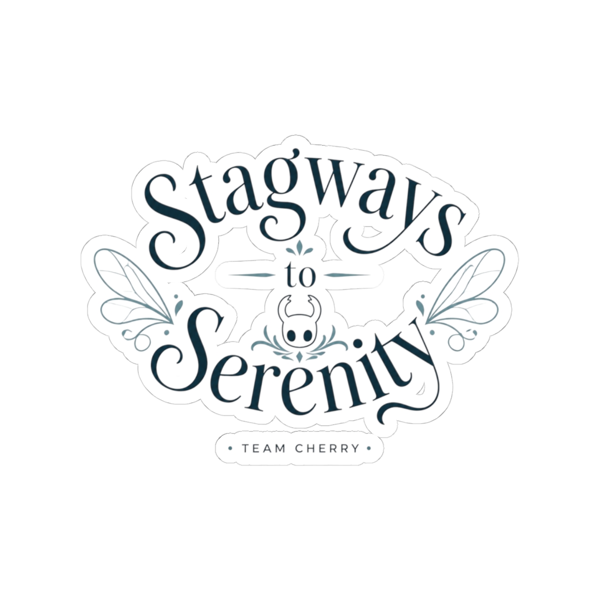 Hollow Knight "Stagways to Serenity" Sticker
