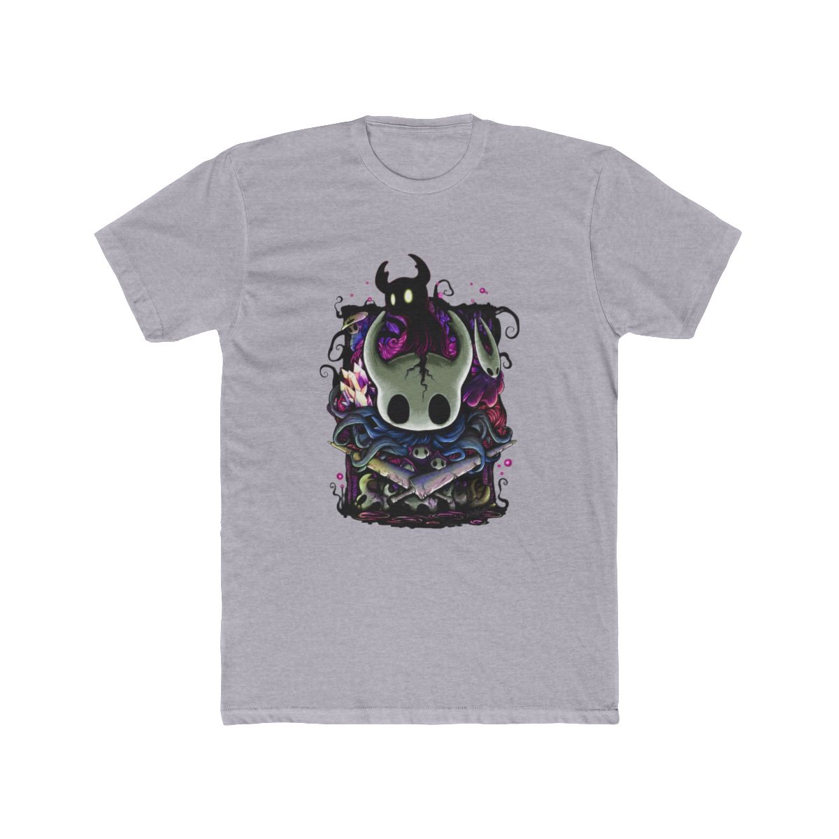 Hollow Knight Skull T Shirt - alternate angle 5, merchandise